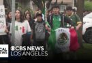 Students protest after Orange County school employee shares post showing Mexican flag burning